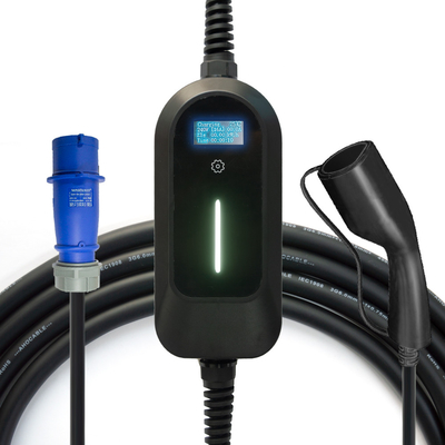 ODM dell'OEM portatile del caricatore di EVCOME Ev (3.5KW 7KW 11KW 32A massimo Ajutable) 5M Or Customized Cable