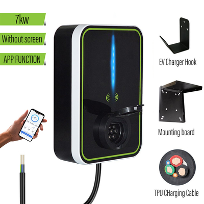 Caricatore di Ev Wallbox della casa 3.6KW/7KW/11KW/22KW con il APP per l'automobile elettrica